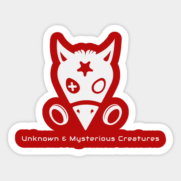 Unknown and Mysterious Creatures Sticker by kingasilas